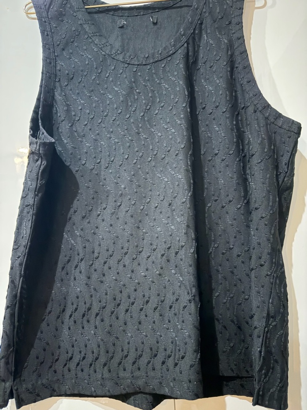 Men’s sheer tank top